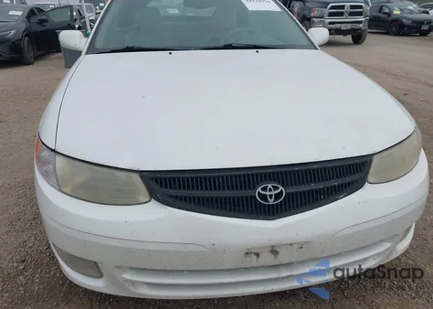 2001 Toyota Camry Solara Sle V6 z USA, uszkodzony, nr VIN 2T1FF28P81C448273